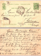 Luxembourg - Lettre - Entier Postal - Obl Luxembourg Gare 1900 - Pour Colmar - Sonstige & Ohne Zuordnung