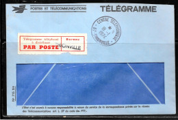 P196 - TELEGRAMME TELEPHONE POUR THIONVILLE CENTRE TELEPHONIQUE DU 18/01/74 - 1961-....