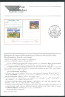 Italia 1997; Bollettino Ufficiale Delle Poste Italiane: "Manifestazione Filatelica Nazionale" - Cartolina Postale. - Postwaardestukken