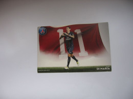 Football - Carte PSG - Angel Di Maria - Voetbal