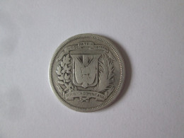 Dominicana 25 Centavos 1951 Argent Piece/Silver Coin - Dominicana