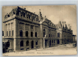 10721435 Lausanne VD Lausanne Bank Cantonale Et Post * Lausanne - Other & Unclassified