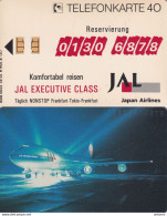 GERMANY - Japan Airlines/Boeing 747, JAL Executive Class(Deutsche Text)(K 534 A), Tirage 3200, 10/91, Mint - K-Series : Série Clients