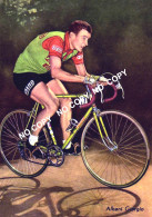 PHOTO CYCLISME REENFORCE GRAND QUALITÉ ( NO CARTE ), GIORGIO ALBANI TEAM LEGNANO 1952 - Wielrennen