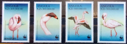 Angola 1999, WWF - Flamingo, MNH Stamps Set - Angola