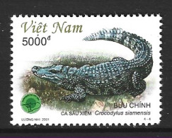 VIET NAM. N°1975 De 2001. Crocodile. - Otros & Sin Clasificación