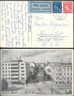 Finland Airmail Postcard Mailed To USA 1949. 21M Rate - Cartas & Documentos