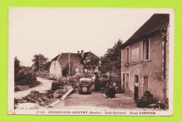 CPA  25 -- GONDENANS MONTBY -- 37769 CAFE  EPICERIE  MERCERIE RENE CORNIER - ANCIENNE VOITURE - - Altri & Non Classificati