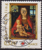 Croix Rouge - Art, Peinture - FRANCE - Hans Memling: Vierge à L'enfant - N° 3840 -  2005 - Used Stamps