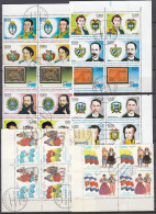 Kuba 1988/90 Historie Lateinamerika In Gestempelt Qualität USED - Used Stamps