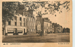 29* LANDERNEAU  Le Quai De Leon       RL40,0518 - Landerneau