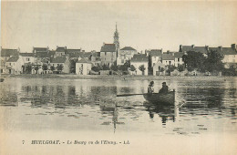 29* HUELGOAT  Le Bourg Vu De L Etang      RL40,0423 - Huelgoat