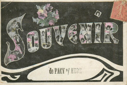 27* PACY S/EURE  « souvenir «  Multi-vues      RL40,0241 - Pacy-sur-Eure