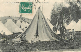 23* LA COURTINE  Camp – Montage Des Tentes    RL40,0014 - Barracks