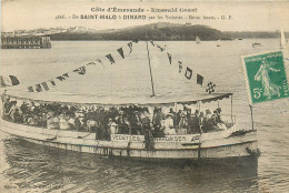 35* ST MALO    «vedettes «  Motor Boats »   RL40,0768 - Saint Malo