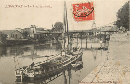 33* LIBOURNE  Le Pont Suspendu       RL40,0705 - Libourne