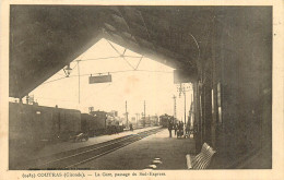 33* COUTRAS La Gare – Passe Du « sud Express »       RL40,0701 - Autres & Non Classés