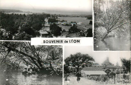 40* LEON  « souvenir » Multi-vues  (CPSM 9x14cm)      RL40,1267 - Andere & Zonder Classificatie