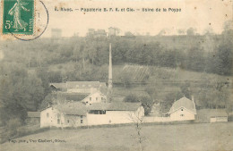 38* RIVES Papeterie  B.F.K  - Usine  De La Poype   RL40,1172 - Autres & Non Classés