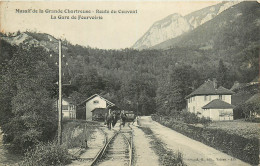 38* FOURVOIRIE  La  Gare        RL40,1084 - Autres & Non Classés