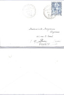 Luxembourg - Lettre - Obl Schifflange 1956 - Pour Bron - Sonstige & Ohne Zuordnung