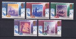 196 GRANDE BRETAGNE 1988 - Y&T 1358/62 - Noel Ane Chameau Berger - Neuf ** (MNH) Sans Charniere - Ongebruikt