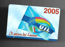 Tessera & Tessere - Sindacato UIL 2005 - Membership Cards