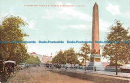 R108356 Cleopatras Needle And Thames Embankment. London. 1908 - Other & Unclassified