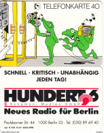 GERMANY - Cartoon, Hundert 6 Radio(K 519), Tirage 3000, 10/91, Mint - K-Reeksen : Reeks Klanten