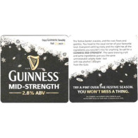 GUINNESS BREWERY  BEER  MATS - COASTERS #0077 - Sotto-boccale