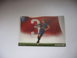 Football - Carte PSG - Presnel Kimpembe - Fussball