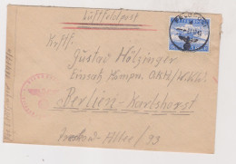 GERMANY WW II 1942 Military Airmail Cover - Lettres & Documents