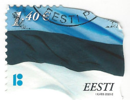 2020 Estonian Flag - "2020" Imprint - Estland