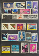 Collection De Timbres Sur Le Thème De L'espace. - Sammlungen (ohne Album)