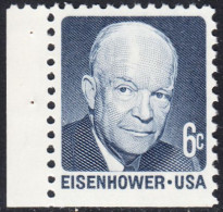 !a! USA Sc# 1393a MNH SINGLE (lower Left) From BOOKLET-PANE - Dwight D. Eisenhower - Ongebruikt