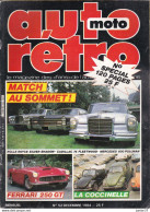 Auto Retro N° 52 Ferrari 250 GT, Rolls, Cadillac, Mercedes 600, Volkswagen Coccinelle, Chrysler Le Baron - Werbung
