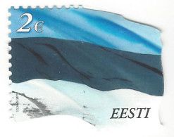2014 Estonian Flag - "2014" Imprint - Estonie