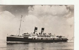 Dampfer Mecklenburg, Gelaufen Mit Engl. Marke 1954 - Steamers