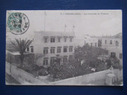 CPA CARTE POSTALE  - CASABLANCA  ( MAROC  ) - LE CONSULAT DE FRANCE - Casablanca