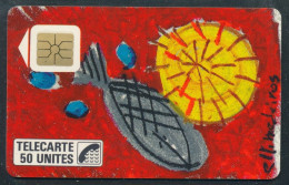 Télécartes France - Privées N° Phonecote D29 Agence Téquila-Oeuvre D'Elie Medeiros "Porte-Bonheur" - Telefoonkaarten Voor Particulieren