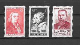 N°  844/845/846 NEUF** - Unused Stamps