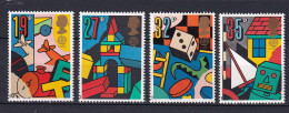 196 GRANDE BRETAGNE 1989 - Y&T 1380/83 - Europa Jeu Enfant - Neuf ** (MNH) Sans Charniere - Unused Stamps