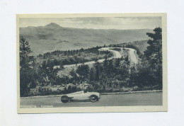 1935 3. Reich Postkarte Nürburgring Karussell Mit Silberpfeil, Gelaufen - Other & Unclassified