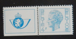 BELGIQUE YT 1694 NEUF**MNH AVEC BDF  ANNEE 1972 - Unused Stamps