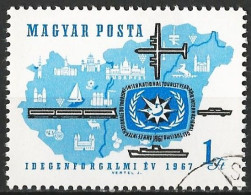 Hungary 1967 - Mi 2321 - YT 1888 ( International Year Of Tourism ) - Gebruikt