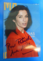 AUTOGRAPHE DE AURE ATIKA SUR PHOTO - Acteurs & Toneelspelers