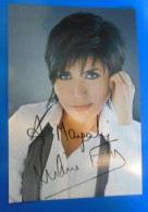 AUTOGRAPHE DE LIANE FOLY SUR PHOTO - Singers & Musicians