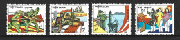 VIET NAM. N°571-4 De 1985. Libération De Saïgon. - Viêt-Nam