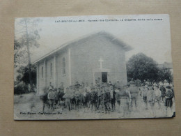 Landes, 40, Cap-Breton Sur Mer, Hameau Des écureuils, La Chapelle, Sortie De La Messe. - Altri & Non Classificati