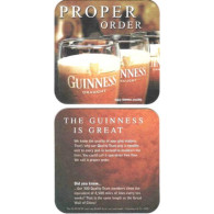 GUINNESS BREWERY  BEER  MATS - COASTERS #0088 - Sous-bocks